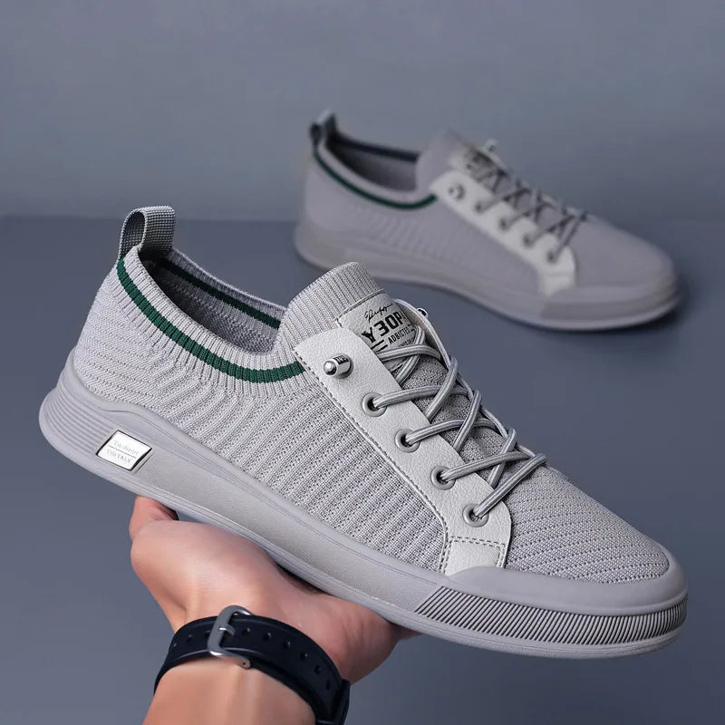 New Men's Casual Breathable Mesh Sneakers Thin Multi-Functional Student Walking Style Shoes