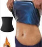 Sauna Waist Belt Trimmer Belly Wrap Workout Thermal Sweat Band Belly Trainer Weight Loss Body Shaper Tummy Control Slimming Belt
