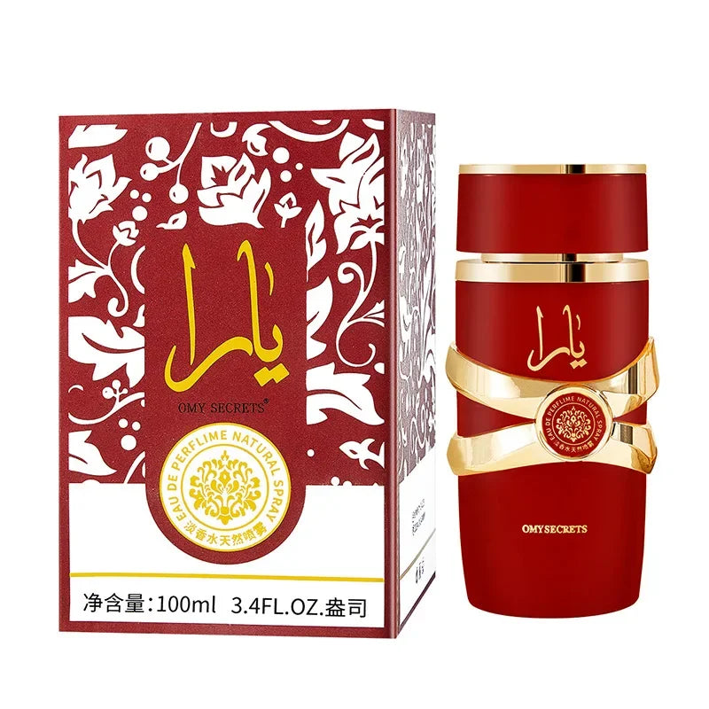Brand Arab Perfume Women Secret Fragrance Popular Laf Perfum Unisex Dubai Eau De Toilette Romant Charm Perfum Gift Box Deodorant