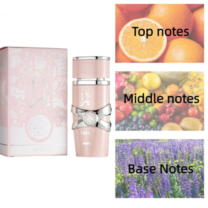 100ml Original Lattafa Perfumes Asad Yara Tous Candy Moi Perfume Eau De Parfum Fresh Fruit  Note Cologne Fragrance for Women Men