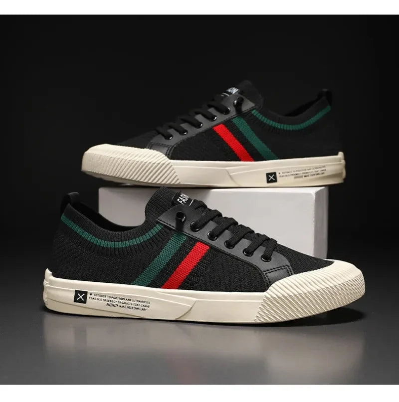 Luxury Men‘s Casual Shoes Fashion Sneakers for Men Light Mesh Breathable Outdoor Walking Loafers Male Flats Zapatos Para Hombres